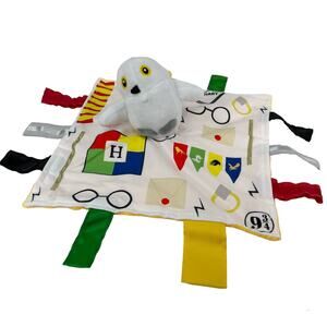 Baby Jack Wizard Owl Lovey Blanket Stroller Tag Toy New